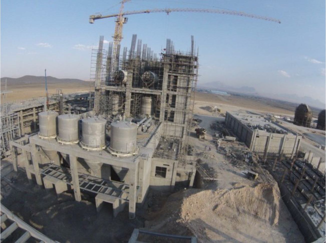 Industrial facility under construction — Berm Inc. project photo