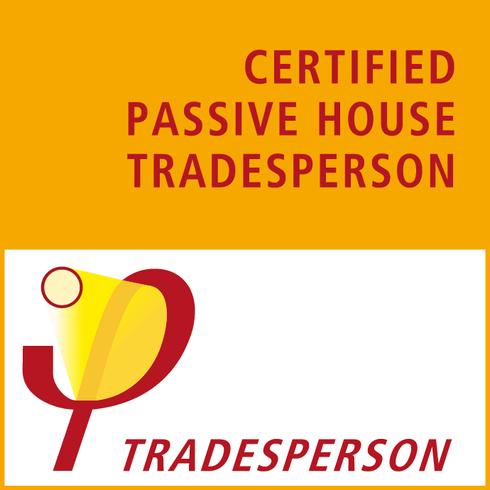 Certified Passive House Tradesperson seal — Passive House Institute